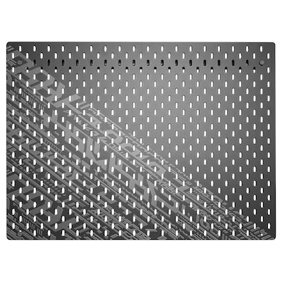 UPPSPEL Pegboard, black, 30x22 "