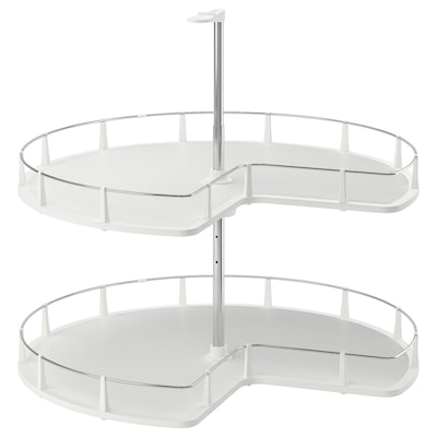 UTRUSTA Corner base cabinet carousel, 34 1/2 "