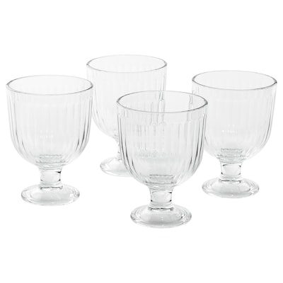 VARDAGEN Goblet, clear glass, 9 oz