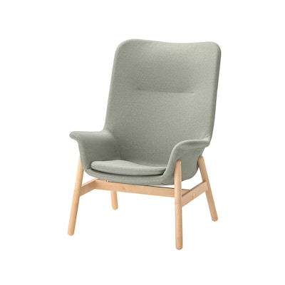 VEDBO Armchair, Gunnared light green