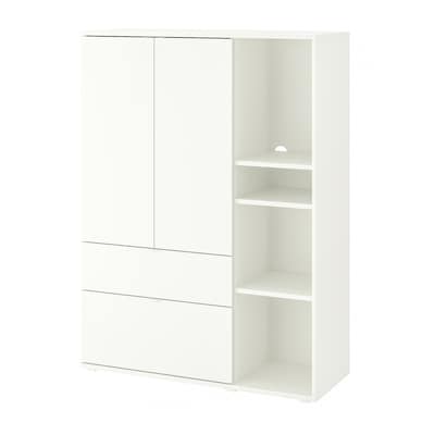 VIHALS Storage unit, white, 41 3/8x14 5/8x55 1/8 "