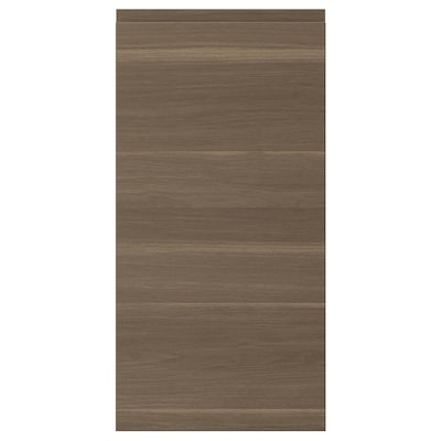 VOXTORP Door, walnut effect, 15x30 "